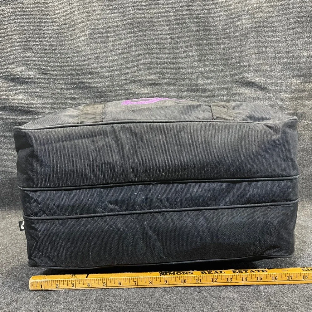 Nike F3-12-03-BTH Black/Blue Vintage Court Tennis Duffel Bag 100% Nylon Gym‎ Bag